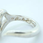 Tiffany & Co Ring Open Heart 925 Sterling Silver — view 5