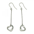 Tiffany & Co Earrings Open Silver