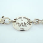 Tiffany & Co Necklace Return to Oval Silver — view 4