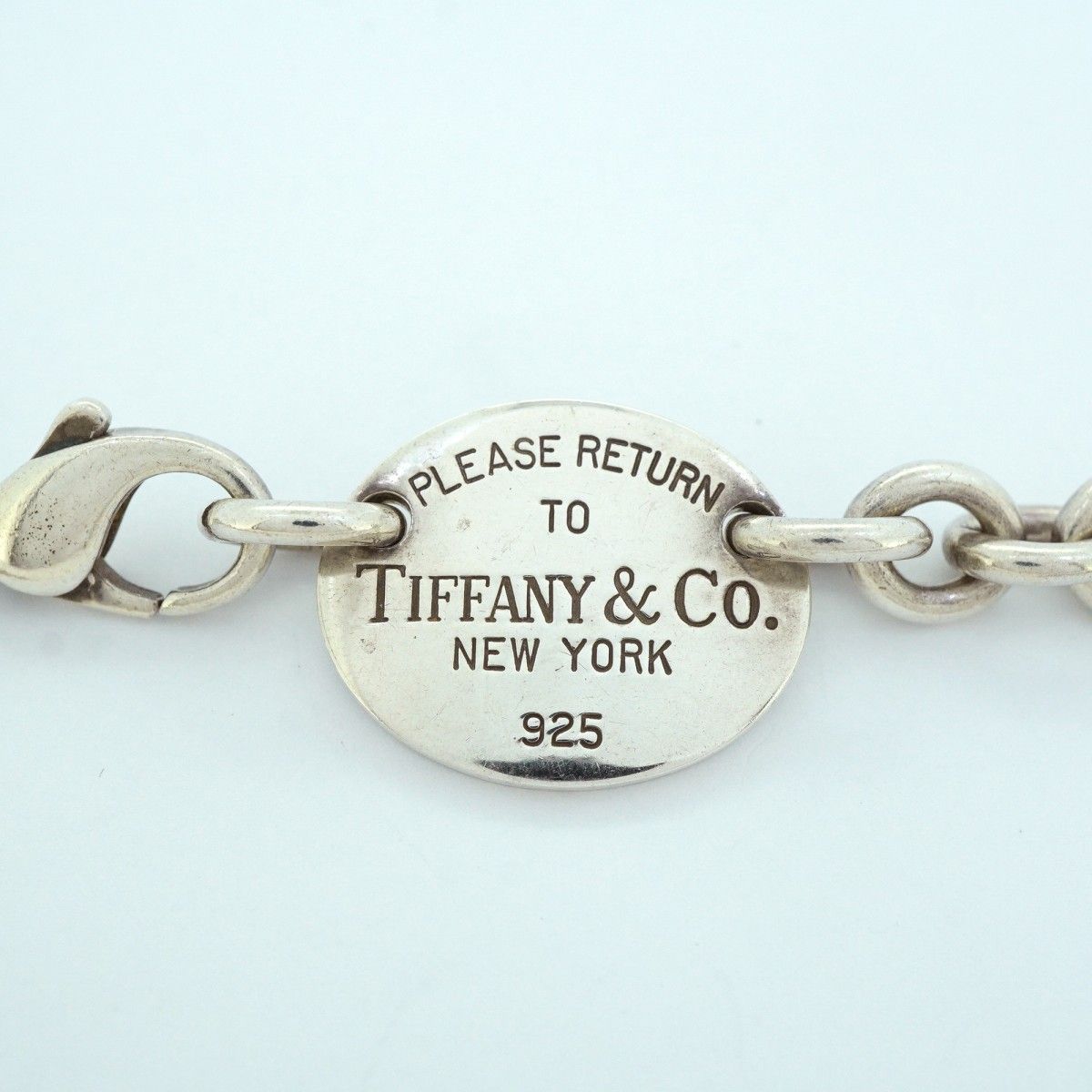 Tiffany & Co Necklace Return to Oval Silver — view 4
