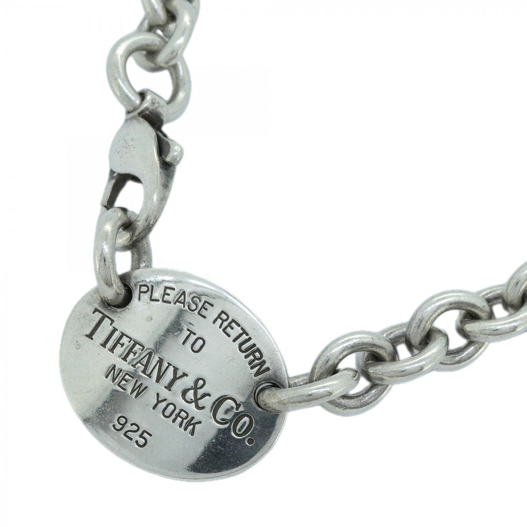Tiffany & Co Necklace Return to Oval Silver