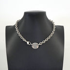 Tiffany & Co Necklace Return to Oval Silver — view 6