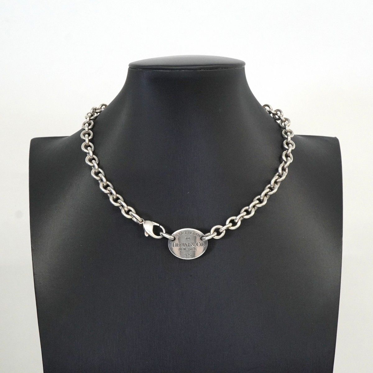 Tiffany & Co Necklace Return to Oval Silver — view 6