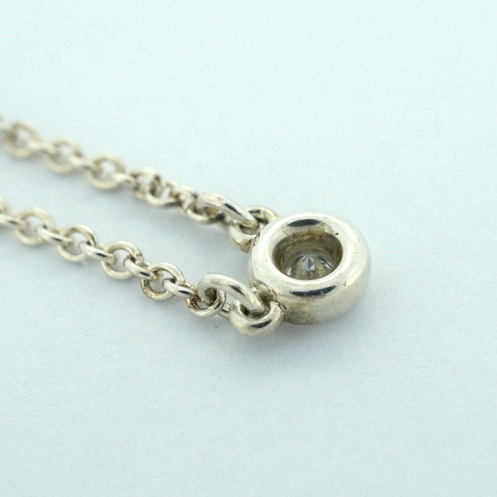 Tiffany & Co Necklace by the Yard 925 Sterling Silver Diamond — view 9