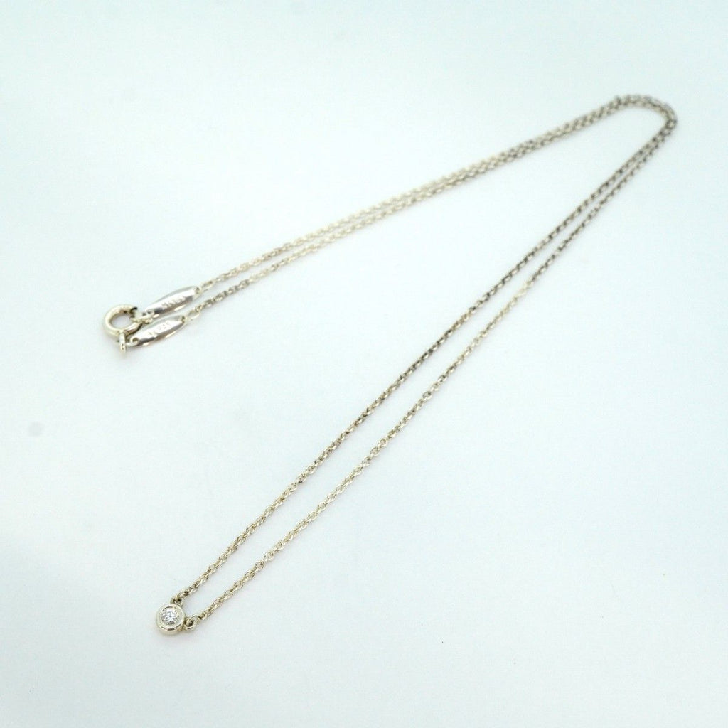 Tiffany & Co Necklace by the Yard 925 Sterling Silver Diamond — view 3
