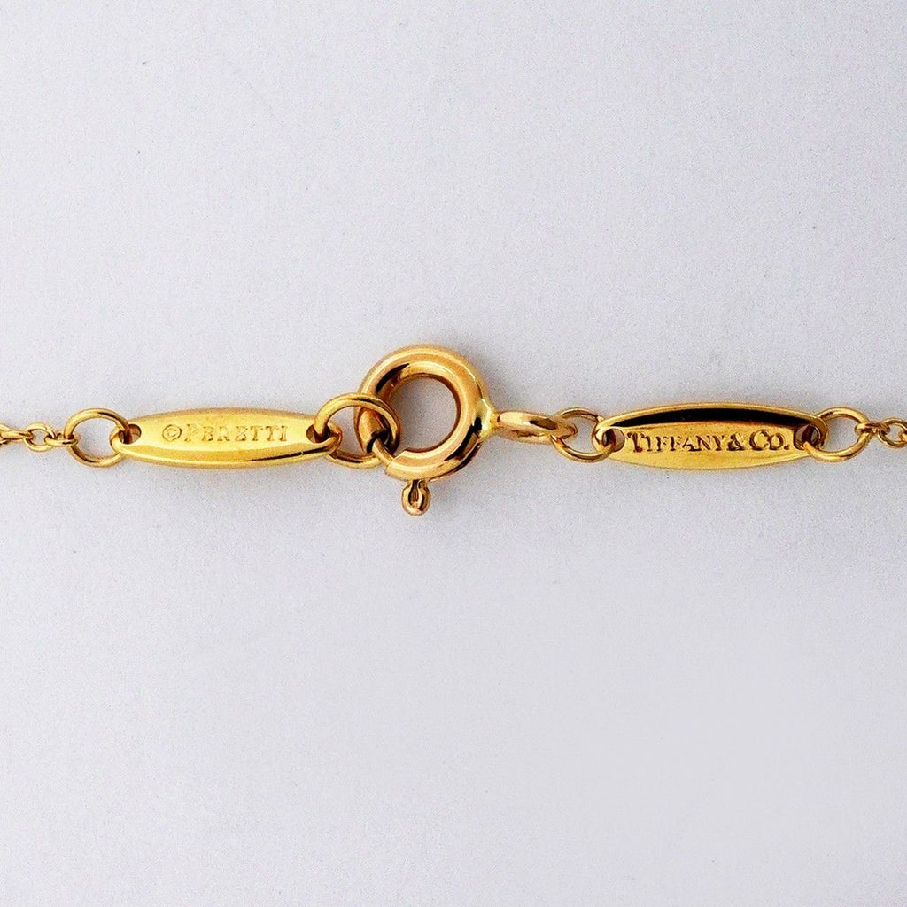 Tiffany & Co Necklace by the Yard 18k Yellow Gold Diamond — view 4
