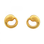 Tiffany & Co Earrings Eternal Circle 18k Yellow Gold