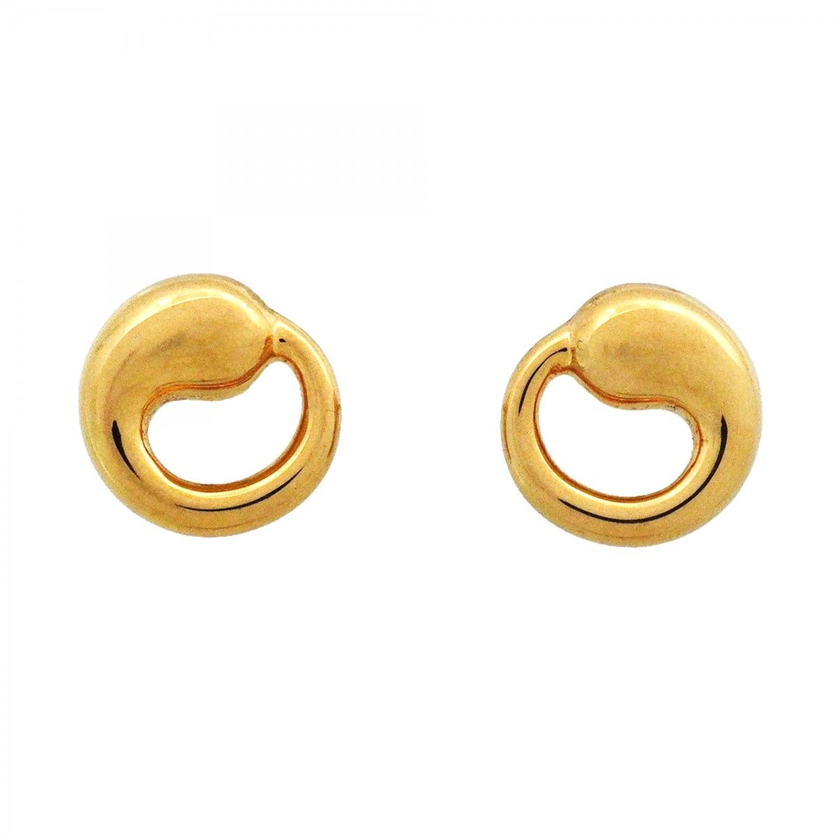 Tiffany & Co Earrings Eternal Circle 18k Yellow Gold