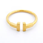 Tiffany & Co Ring T Wire 18k Yellow Gold — view 3