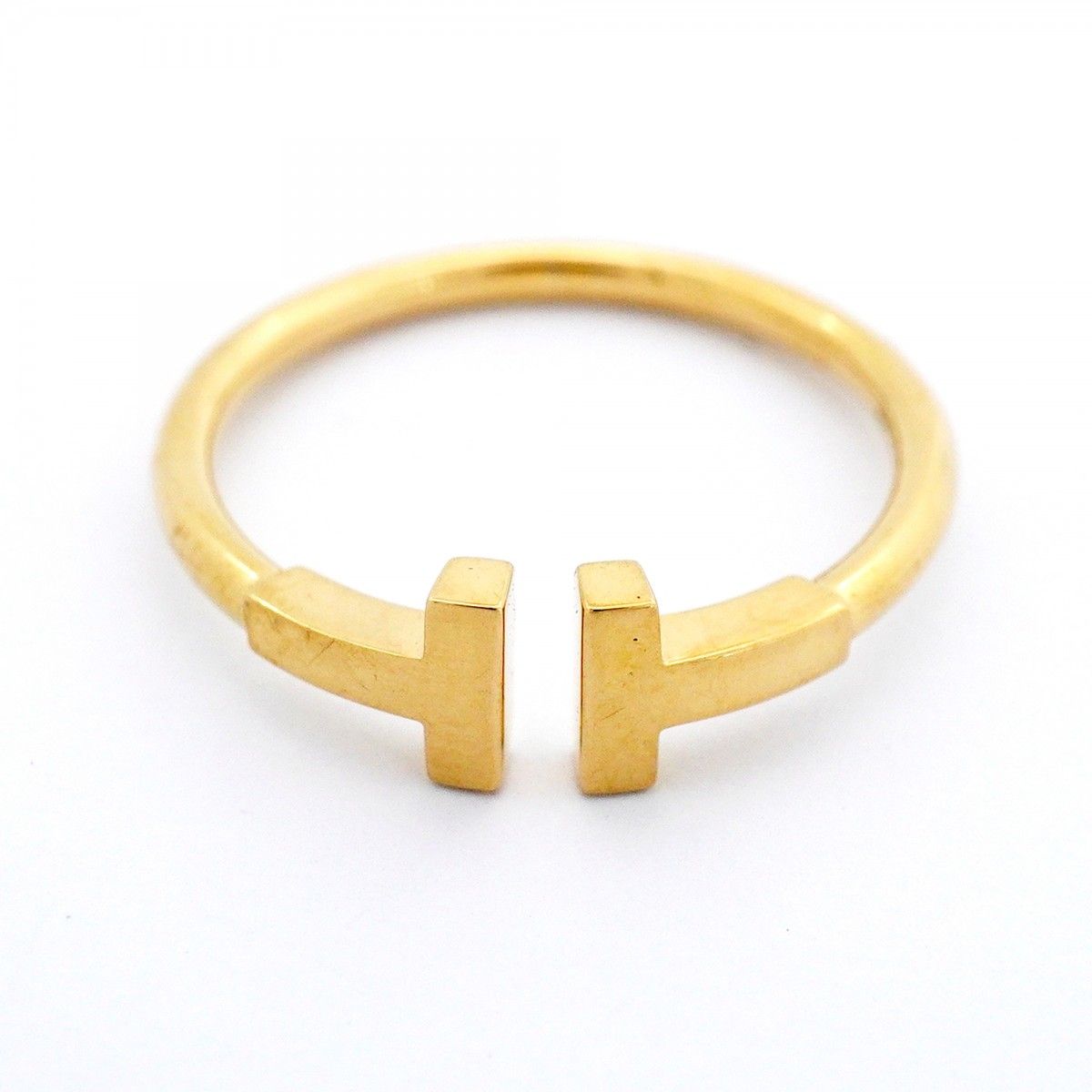 Tiffany & Co Ring T Wire 18k Yellow Gold — view 3