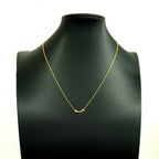 Tiffany & Co Necklace T Smile Mini 18k Yellow Gold — view 6
