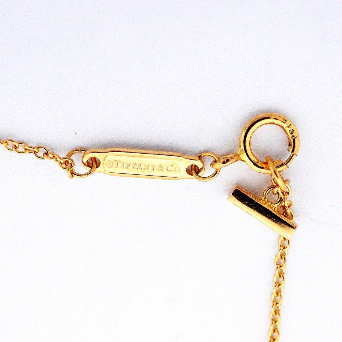 Tiffany & Co Necklace T Smile Mini 18k Yellow Gold — view 4