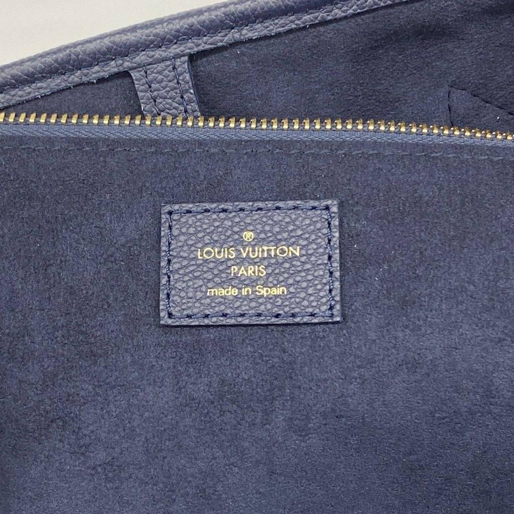 Louis Vuitton Tote Monogram Empreinte Neverfull Navy — view 5