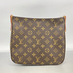 Louis Vuitton Shoulder Bag Monogram Looping Brown — view 7