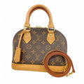 Louis Vuitton Handbag Monogram Alma BB Brown 2-Way