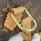 Louis Vuitton Handbag Monogram Alma BB Brown 2-Way — view 7