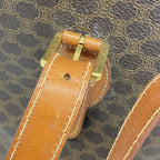 Celine Tote Macadam Brown Gold — view 8