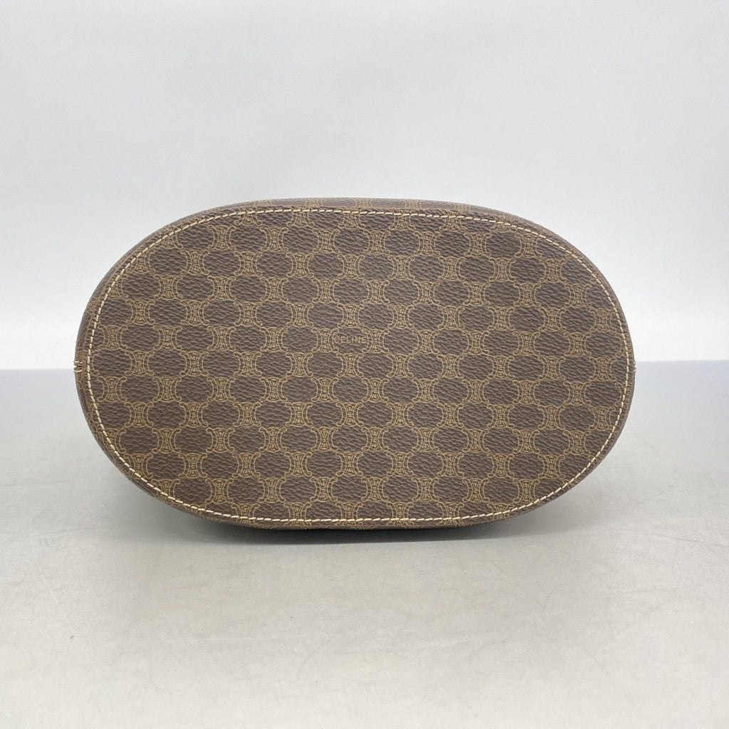 Celine Tote Macadam Brown Gold — view 3