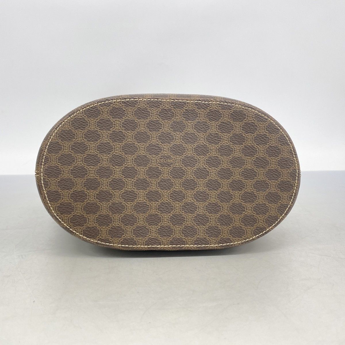 Celine Tote Macadam Brown Gold — view 3