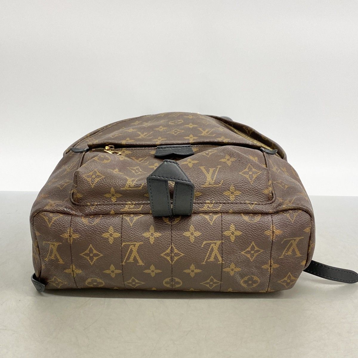 Louis Vuitton Backpack Monogram Palm Springs Brown Cles — view 3