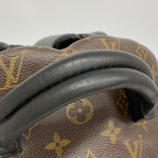 Louis Vuitton Backpack Monogram Palm Springs Brown Cles — view 7