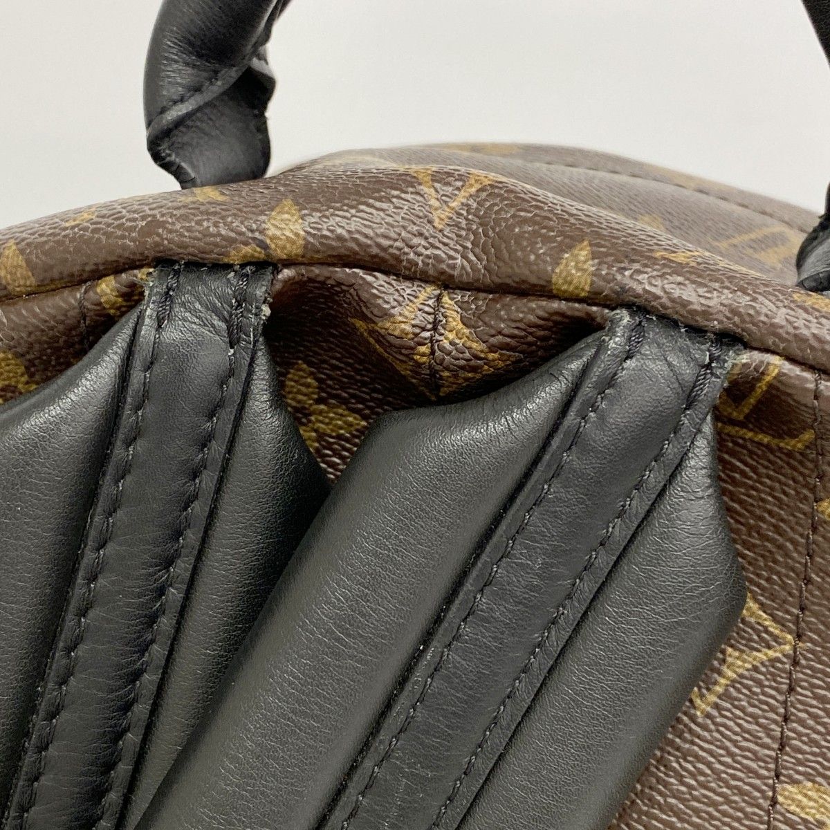 Louis Vuitton Backpack Monogram Palm Springs Brown Cles — view 8