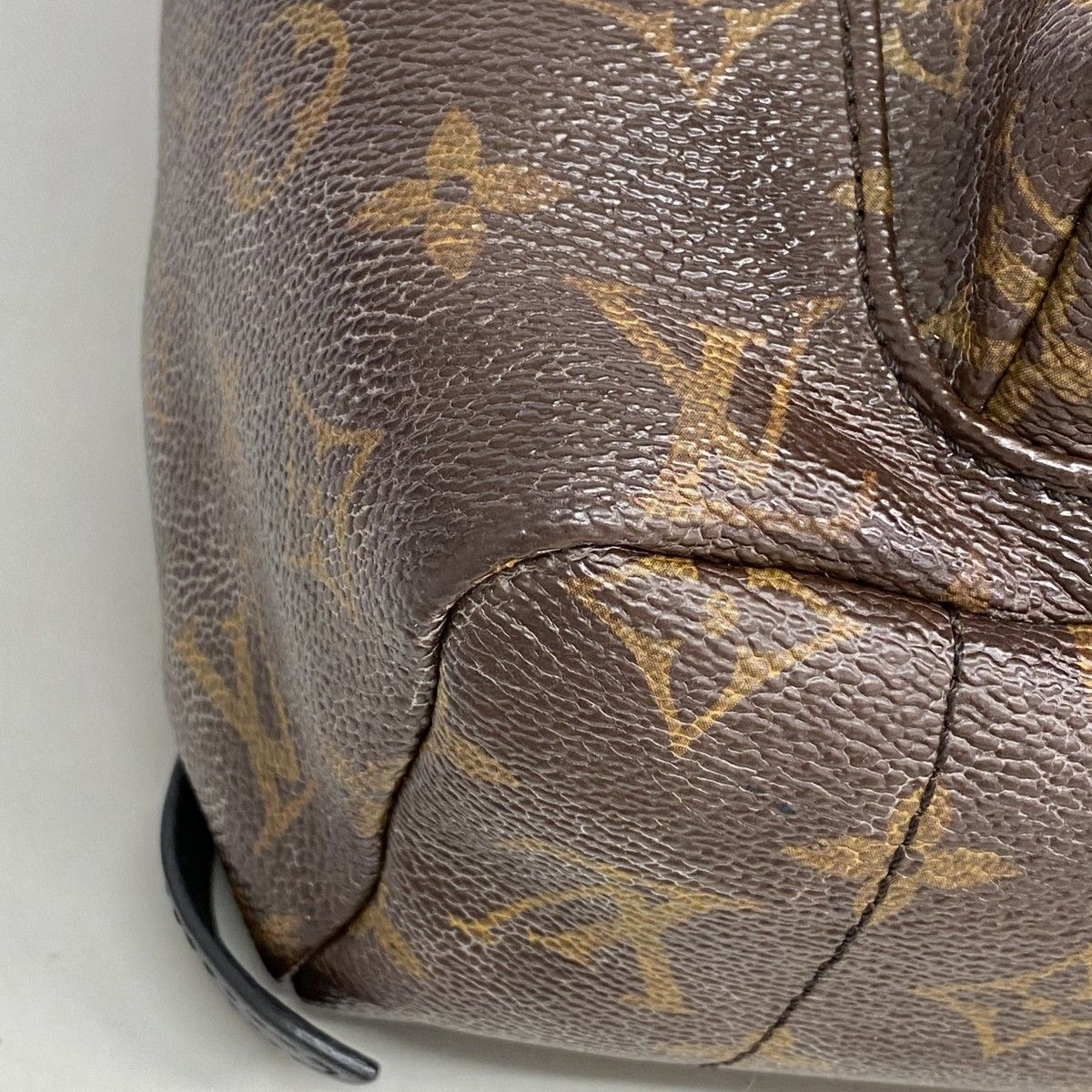 Louis Vuitton Backpack Monogram Palm Springs Brown Cles — view 6