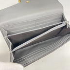 Gucci Wallet GG Marmont Leather Gray Gold — view 3