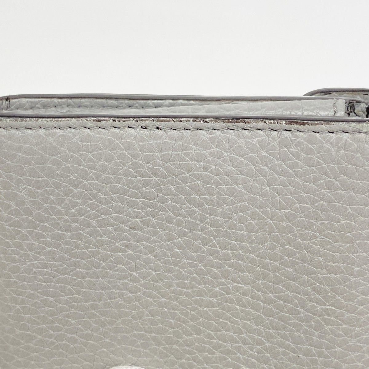 Gucci Wallet GG Marmont Leather Gray Gold — view 8