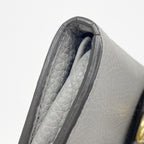 Gucci Wallet GG Marmont Leather Gray Gold — view 6