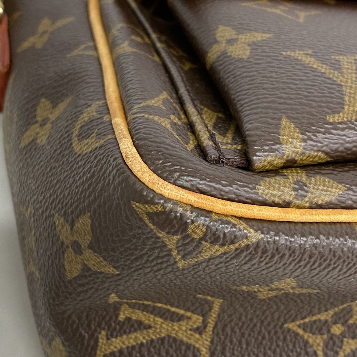 Louis Vuitton Shoulder Bag Monogram Viva Cite PM Brown — view 7