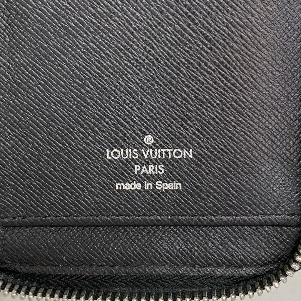 Louis Vuitton Wallet Damier Graphite Zippy Vertical Gray Black Vintage — view 4