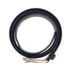 Prada 90 cm Black Silver Leather Belt — view 3