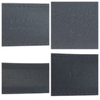 Prada 90 cm Black Silver Leather Belt — view 8