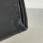 Chanel Wallet Caviar Leather Black Gold — view 6