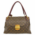 Louis Vuitton Shoulder Bag Monogram Olympe Bordeaux Brown