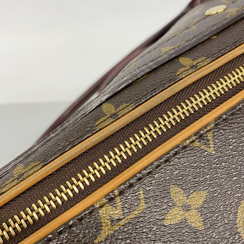 Louis Vuitton Shoulder Bag Monogram Olympe Bordeaux Brown — view 7