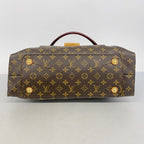 Louis Vuitton Shoulder Bag Monogram Olympe Bordeaux Brown — view 3