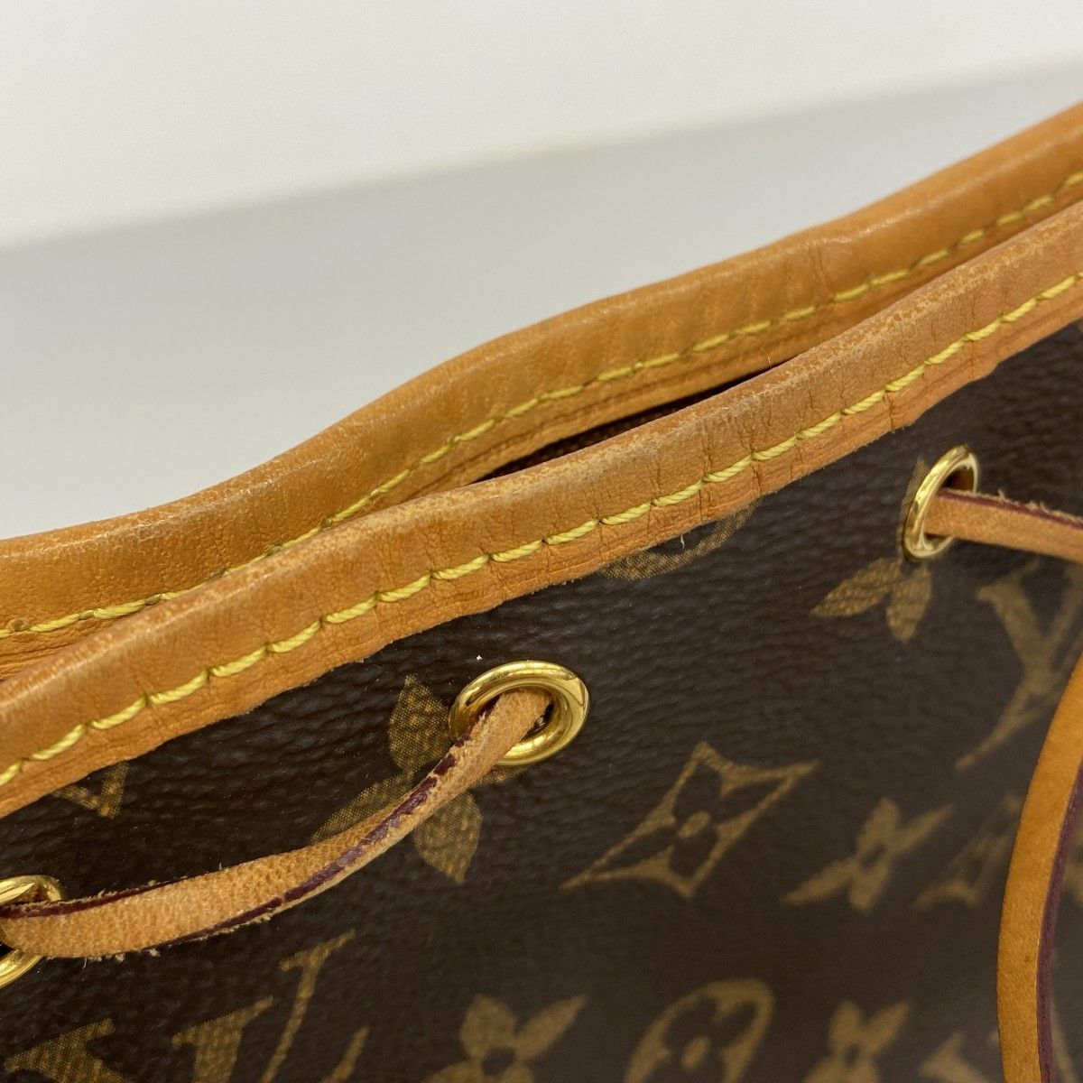 Louis Vuitton Shoulder Bag Monogram Nanonoe Brown — view 7