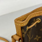 Louis Vuitton Shoulder Bag Monogram Nanonoe Brown — view 6