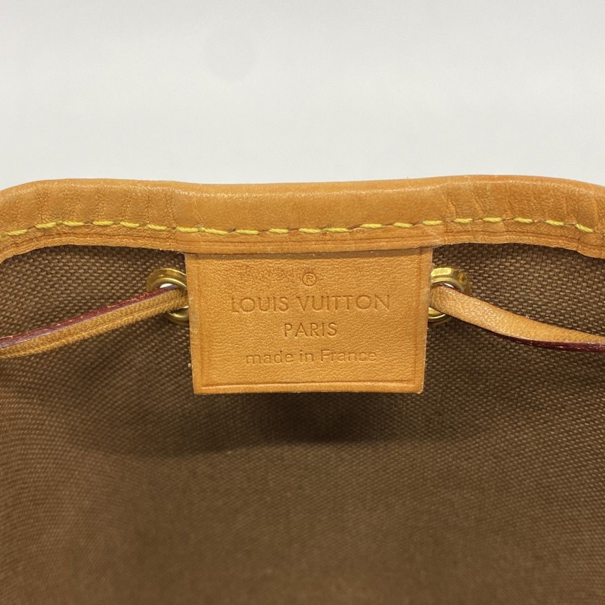 Louis Vuitton Shoulder Bag Monogram Nanonoe Brown — view 5
