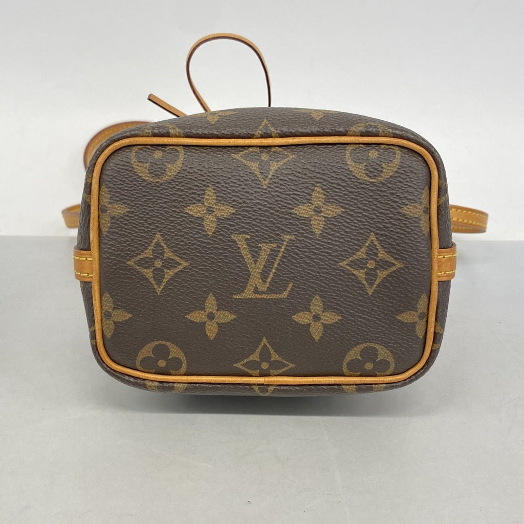 Louis Vuitton Shoulder Bag Monogram Nanonoe Brown — view 3