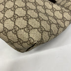 Gucci Tote GG Supreme Beige Brown Silver — view 6