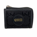 Gucci Wallet Jumbo GG Canvas Black Silver