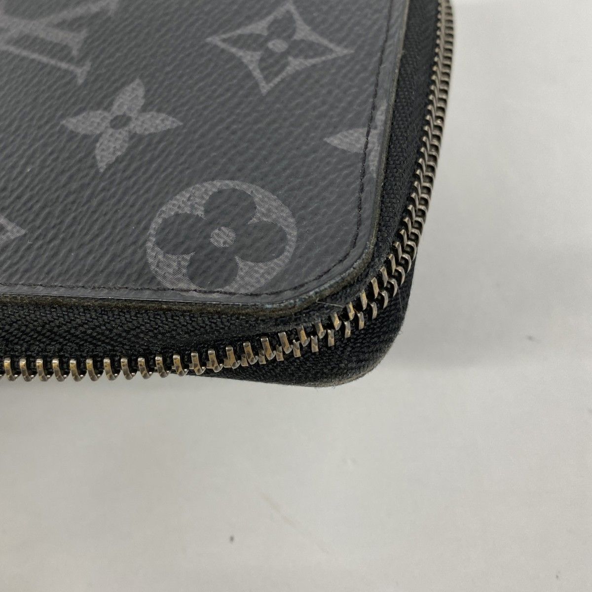 Louis Vuitton Wallet Monogram Eclipse Zippy Vertical Black — view 7