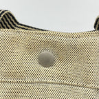 Hermes Tote New Fourre Tout Canvas Gray Silver — view 9