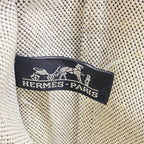 Hermes Tote New Fourre Tout Canvas Gray Silver — view 5