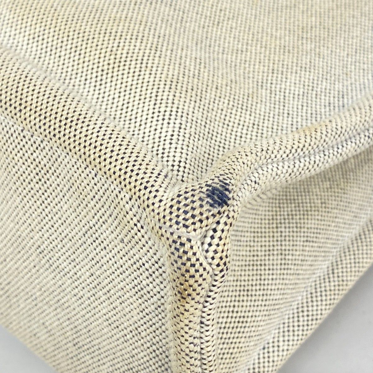 Hermes Tote New Fourre Tout Canvas Gray Silver — view 6