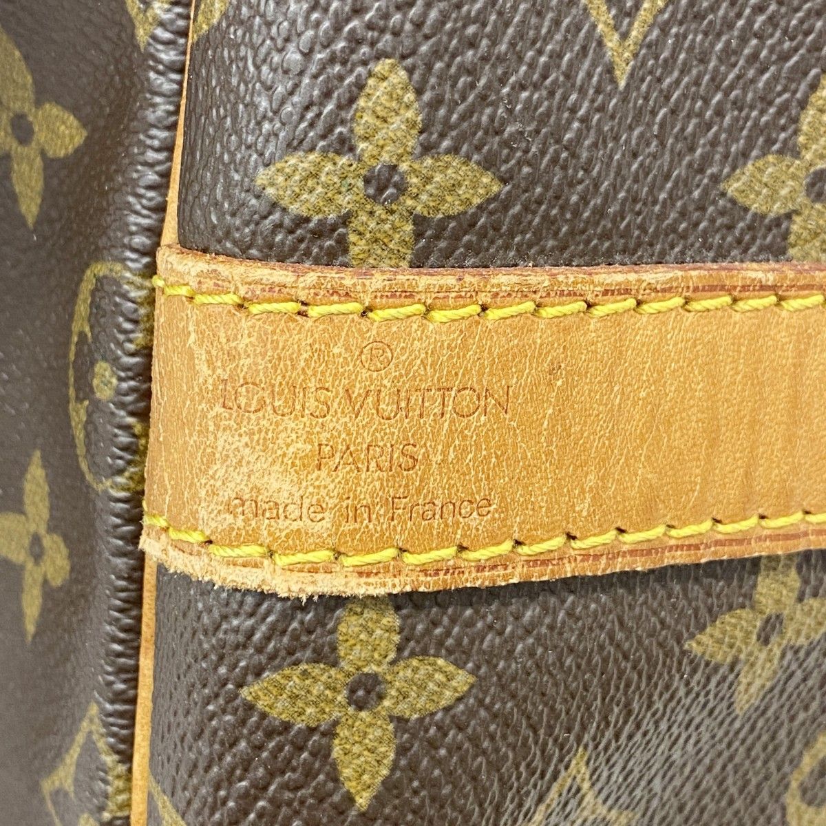 Louis Vuitton Boston Bag Monogram Keepall Bandouliere 55 Brown — view 5
