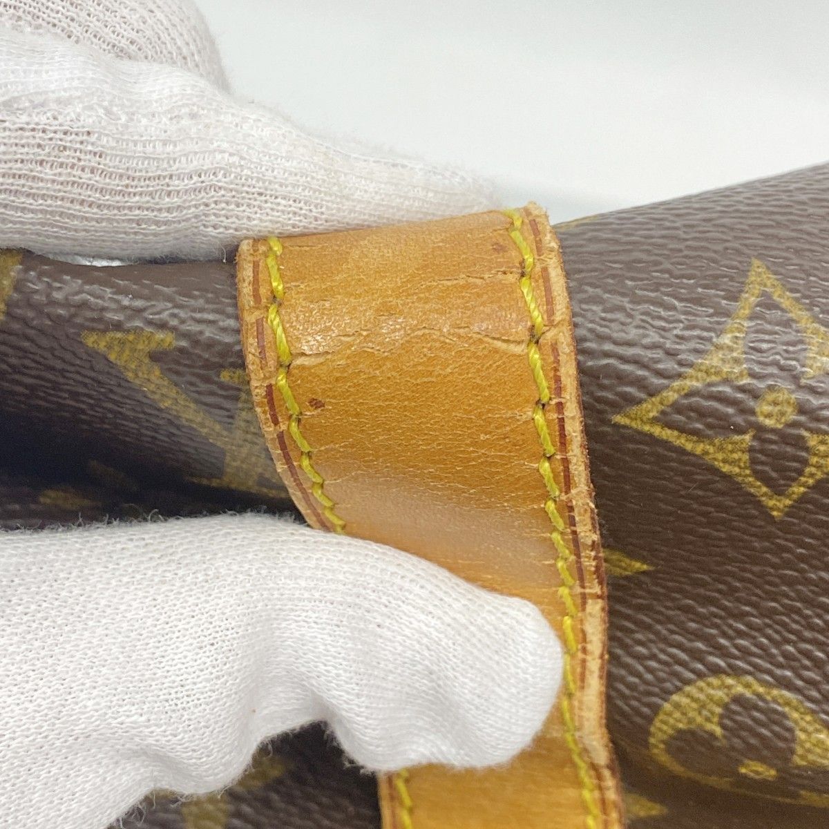 Louis Vuitton Boston Bag Monogram Keepall Bandouliere 55 Brown — view 6